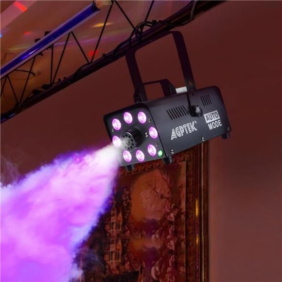 Smoke Machine, Fog Machine with 13 Colorful LED Lights Effect - Picture 3 of 7